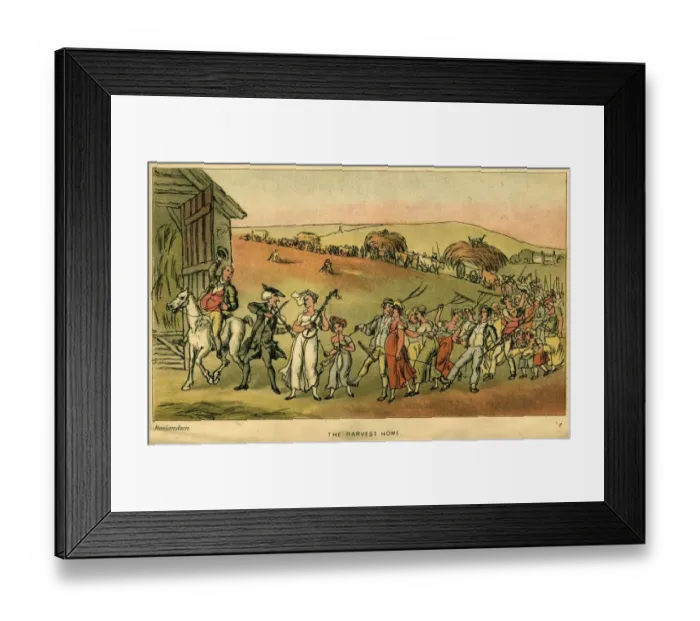 Framed Print : Harvest Home Framed Print : Harvest Home