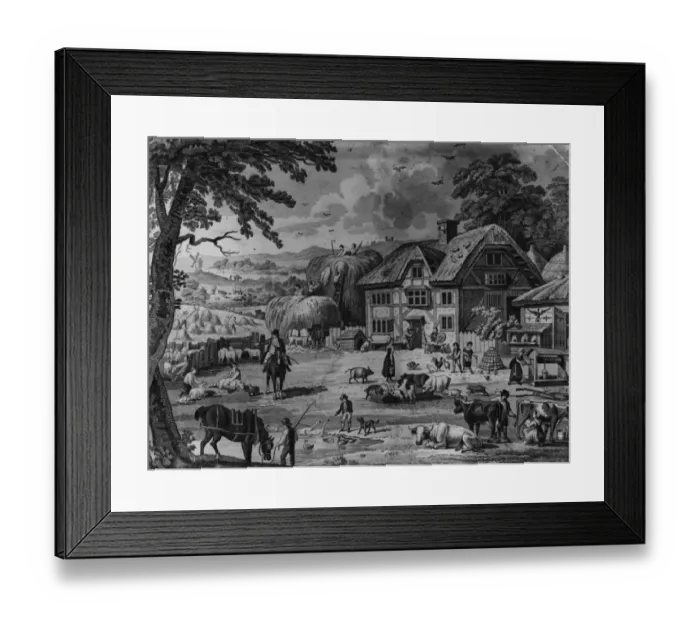 Framed Print : Yard Of Plenty Framed Print : Yard Of Plenty