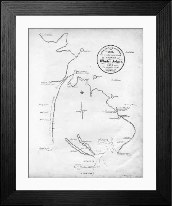 Framed Print : Winter Island Framed Print : Winter Island