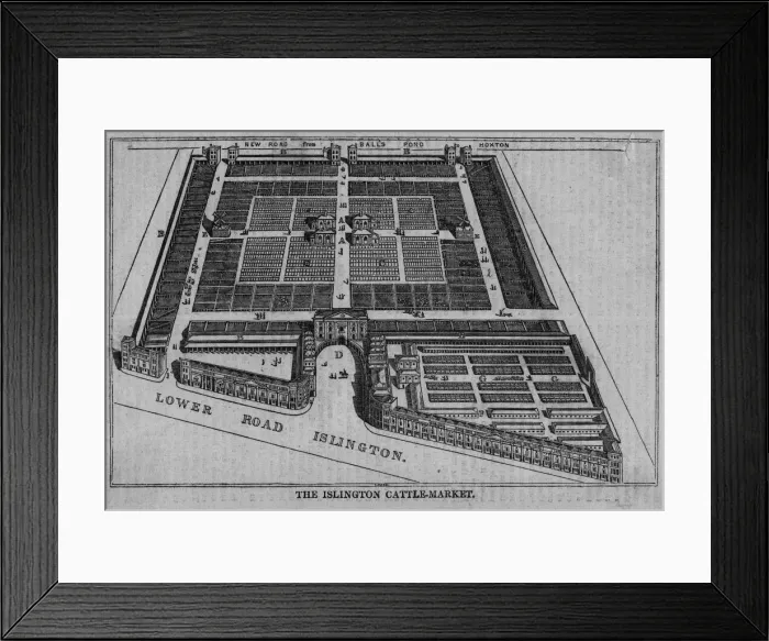 Framed Print : Islington Market Framed Print : Islington Market