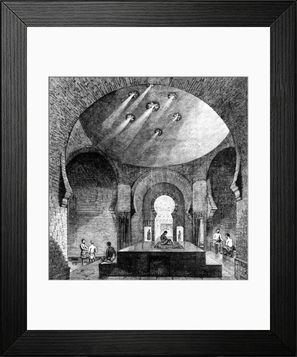 Framed Print : Turkish Bath Framed Print : Turkish Bath