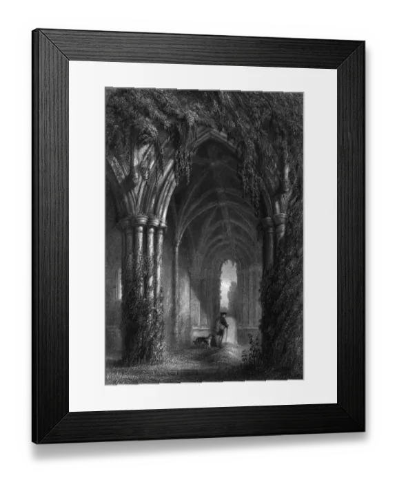 Framed Print : Dryburgh Abbey Framed Print : Dryburgh Abbey