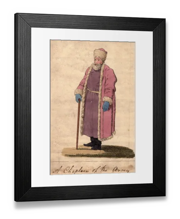Framed Print : Army Chaplain