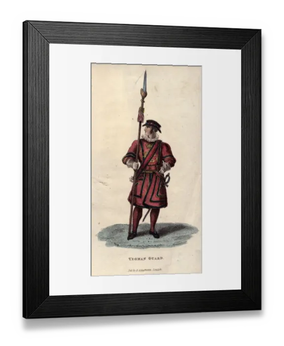 Framed Print : English Yeoman Framed Print : English Yeoman