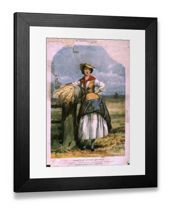 Framed Print : Country Maiden Framed Print : Country Maiden