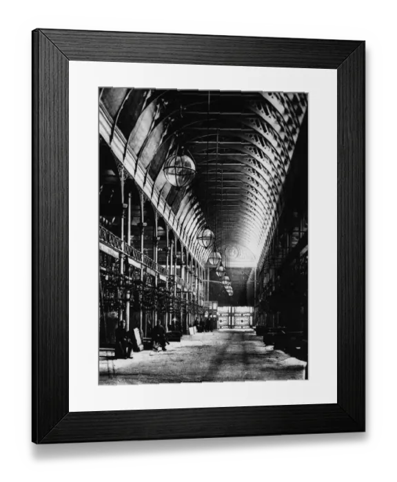Framed Print : Inside Smithfield Framed Print : Inside Smithfield