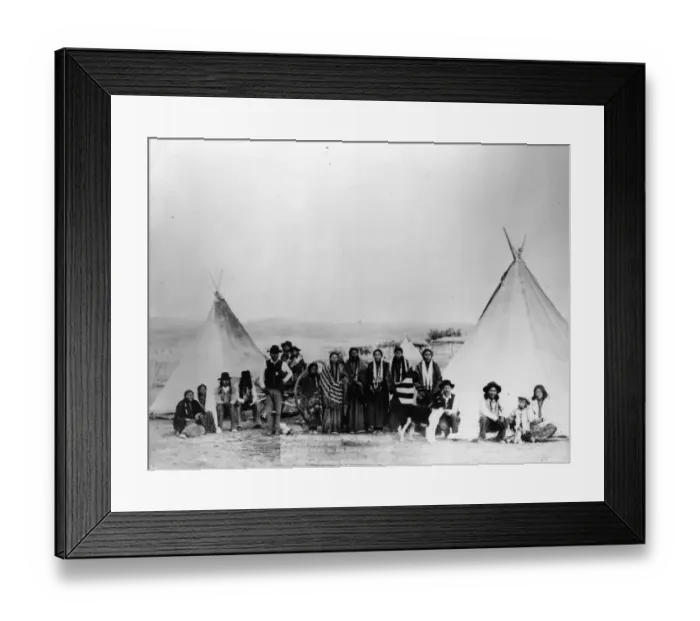 Framed Print : Native Indians Framed Print : Native Indians