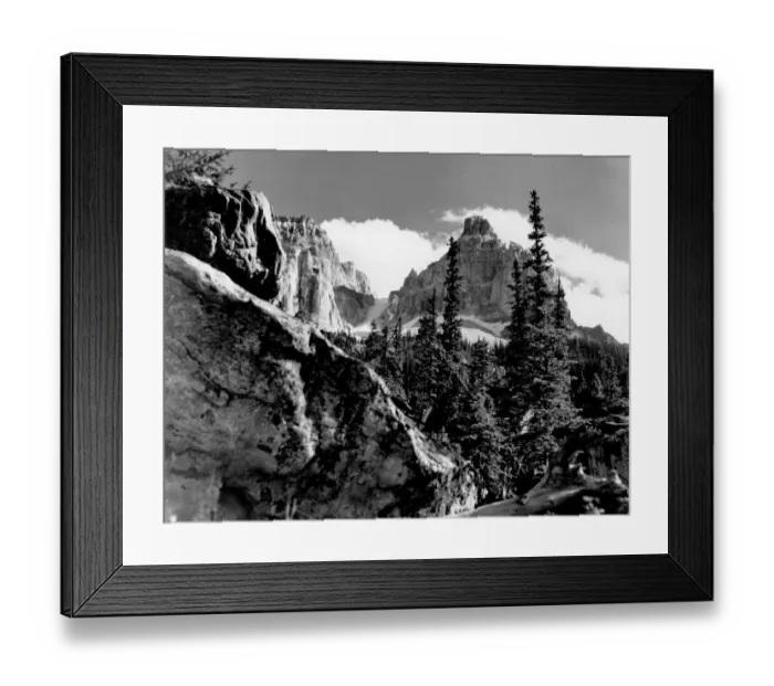 Framed Print : Canadian Rockies Framed Print : Canadian Rockies