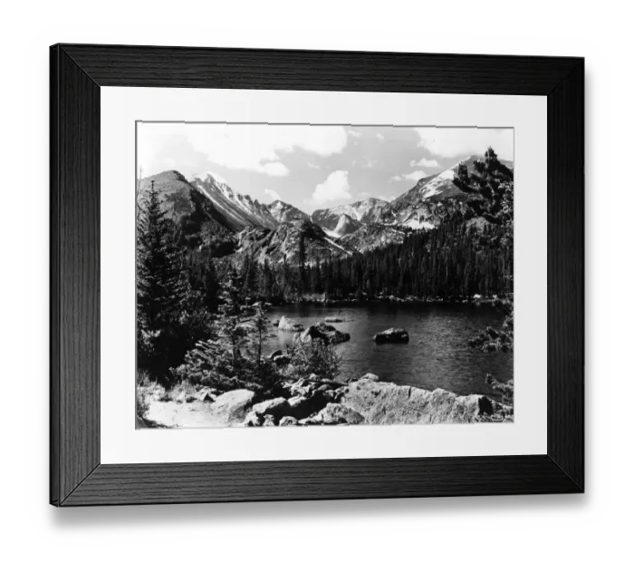 Framed Print : The Rockies Framed Print : The Rockies