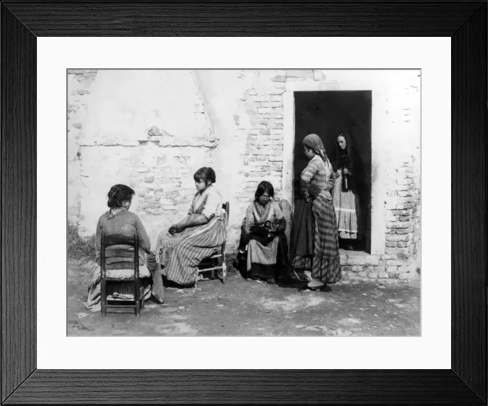 Framed Print : Italian Women Framed Print : Italian Women