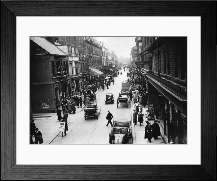 Framed Print : Twenties Traffic Framed Print : Twenties Traffic