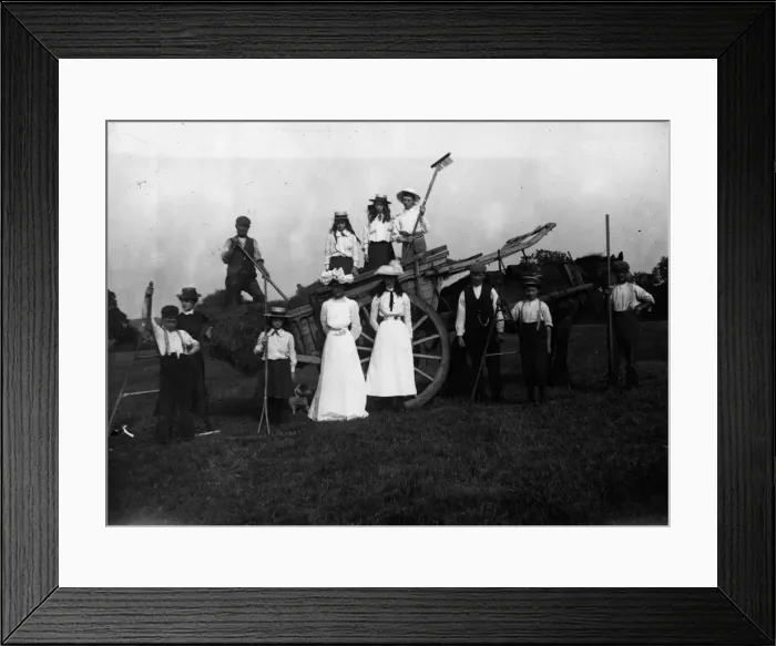 Framed Print : Haymaking Break Framed Print : Haymaking Break