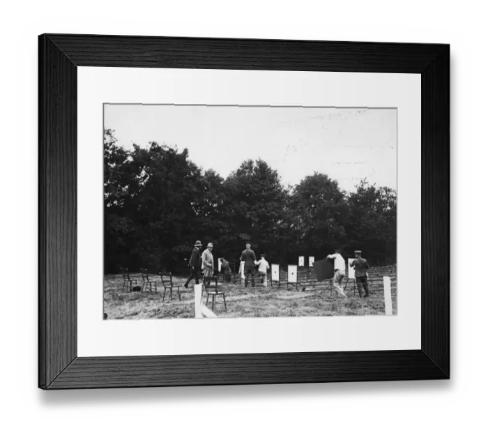 Framed Print : Shooting Range Framed Print : Shooting Range