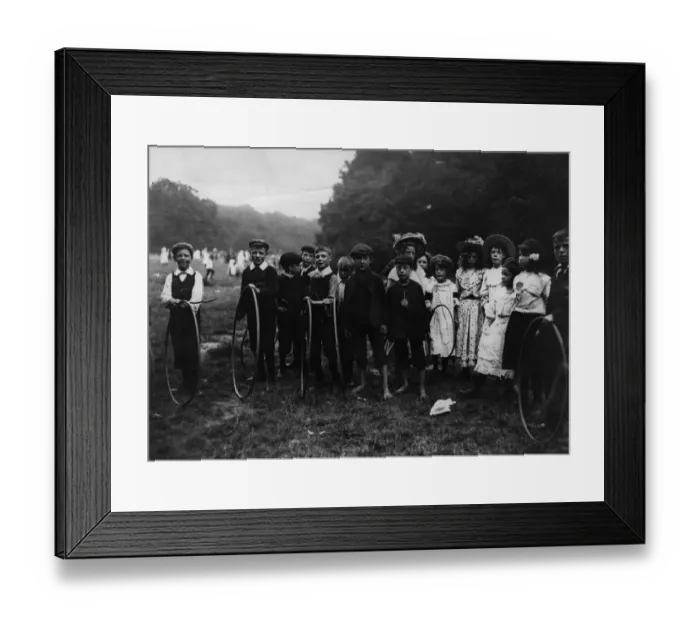 Framed Print : Hoops In The Park Framed Print : Hoops In The Park