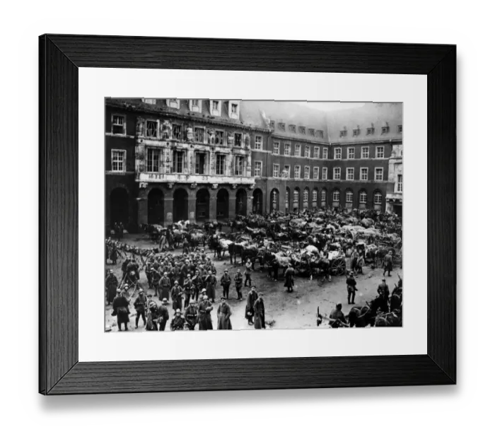 Framed Print : Ruhr Strikers Framed Print : Ruhr Strikers