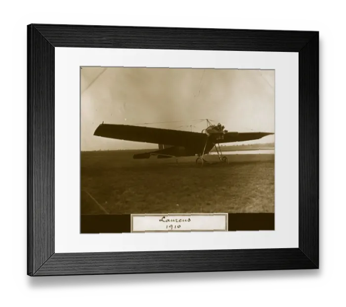 Framed Print : Laurens. December 1910: An Esnault-Pelterie REP influenced design of monoplane Framed Print : Laurens. December 1910: An Esnault-Pelterie REP influenced design of monoplane