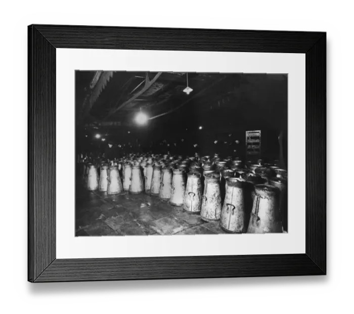 Framed Print : Milk Delivery Framed Print : Milk Delivery