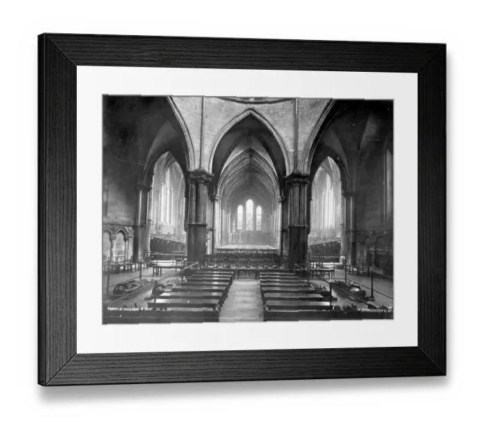 Framed Print : Inside Temple Church Framed Print : Inside Temple Church