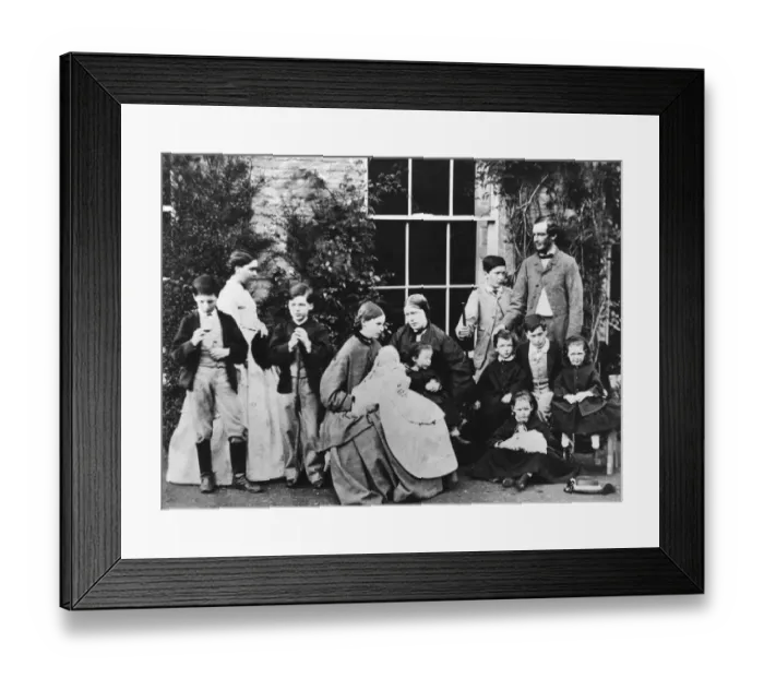 Framed Print : Family Group Framed Print : Family Group