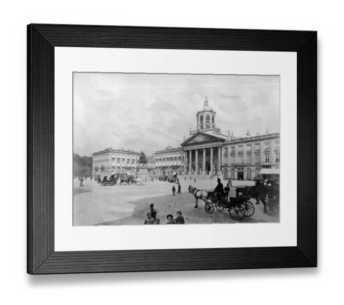 Framed Print : Facade At Brussels Framed Print : Facade At Brussels