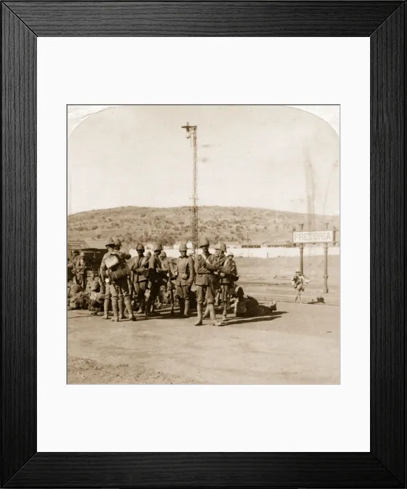Framed Print : Troops At Pretoria Framed Print : Troops At Pretoria