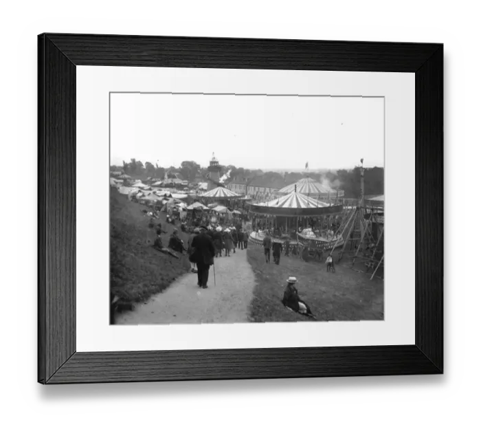 Framed Print : Barnet Fair rides Framed Print : Barnet Fair rides