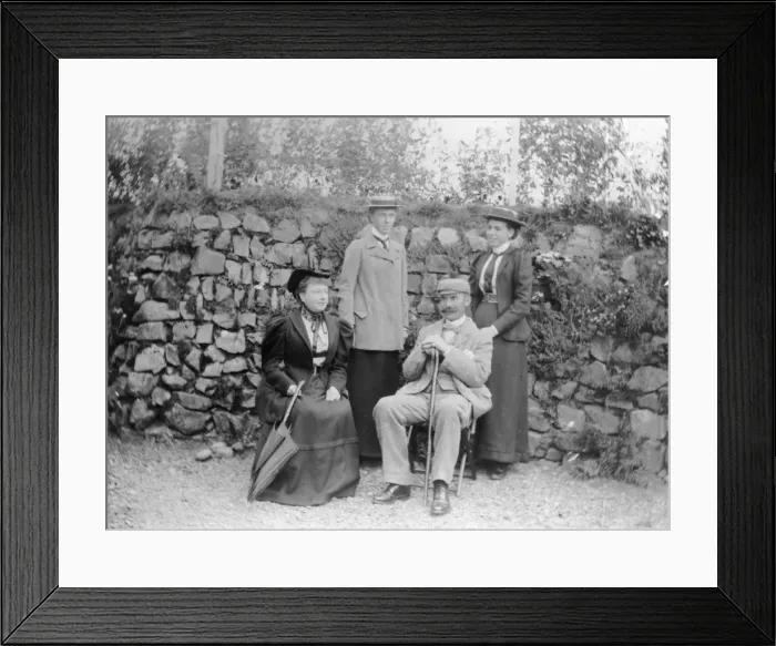 Framed Print : Edwardian Fashion Framed Print : Edwardian Fashion