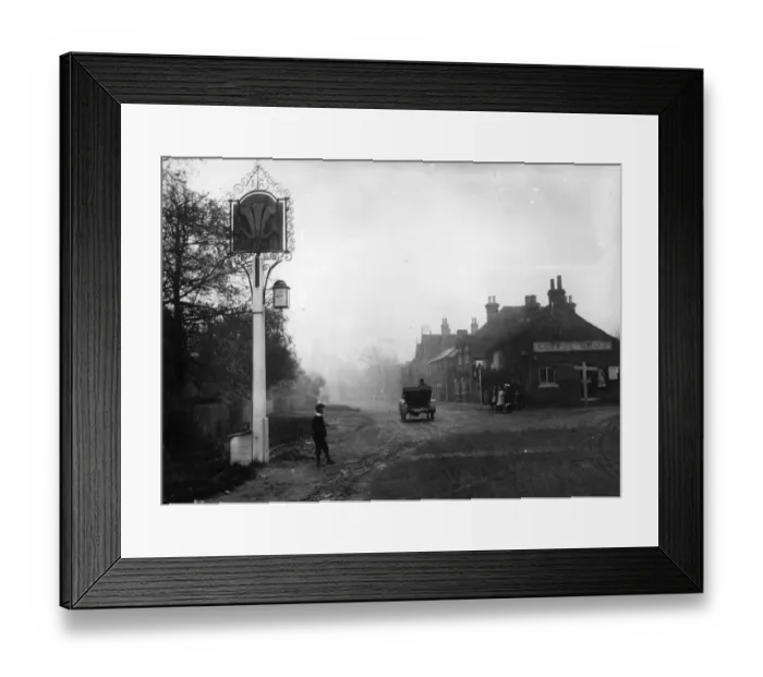 Framed Print : Lonely Drive Framed Print : Lonely Drive