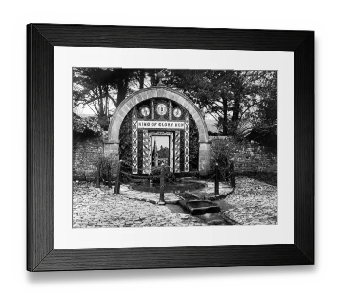Framed Print : Dressing The Wells Framed Print : Dressing The Wells