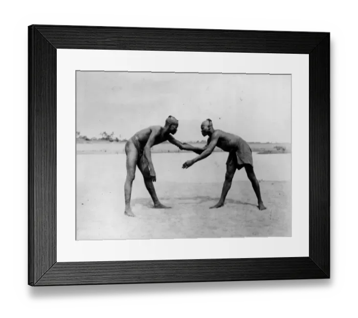 Framed Print : Outdoor Wrestling Framed Print : Outdoor Wrestling