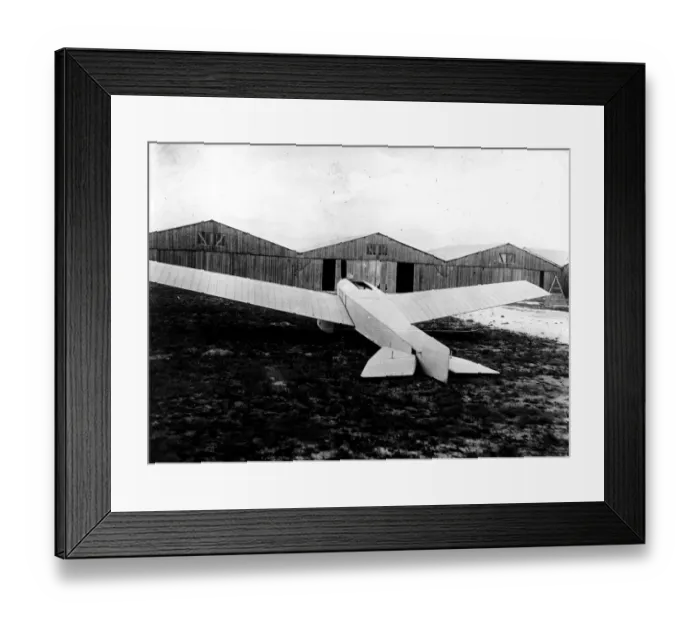 Framed Print : Armoured Plane