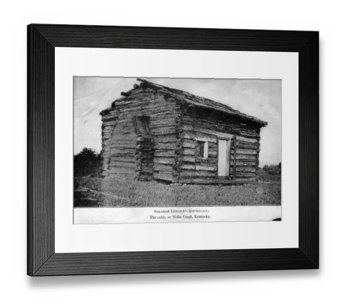 Framed Print : Lincolns Birthplace Framed Print : Lincolns Birthplace