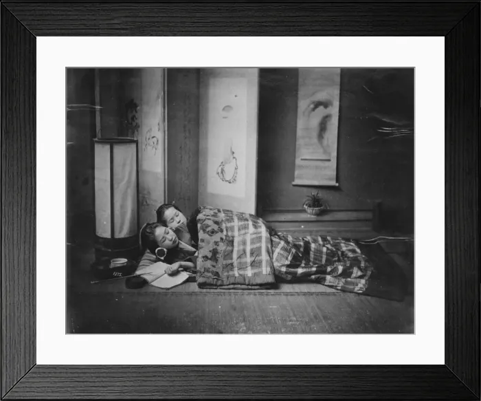 Framed Print : Japanese Bedroom Framed Print : Japanese Bedroom