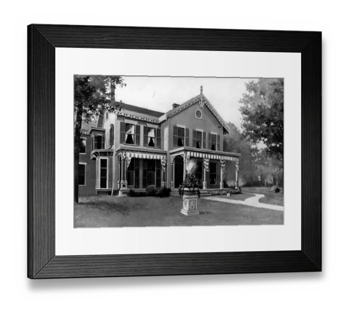 Framed Print : McKinleys Home Framed Print : McKinleys Home