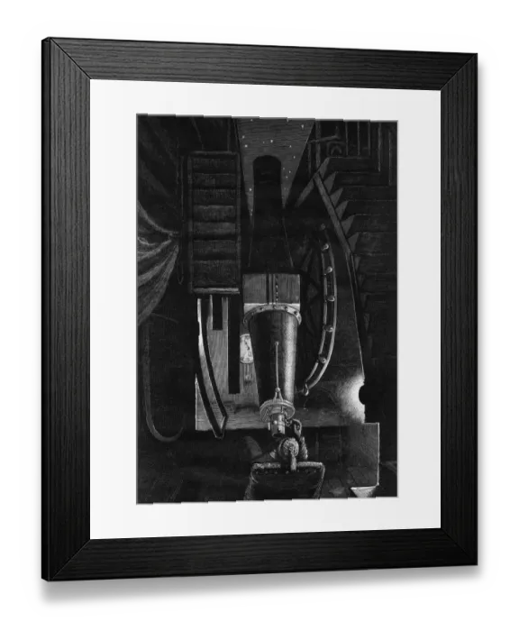 Framed Print : Night Sky. circa 1885: Viewing the night sky at the Greenwich observatory Framed Print : Night Sky. circa 1885: Viewing the night sky at the Greenwich observatory