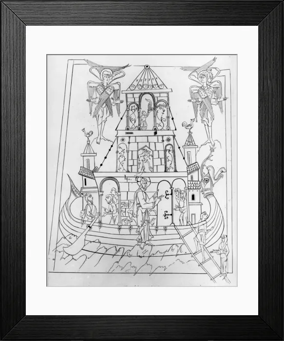 Framed Print : The Ark Completed Framed Print : The Ark Completed