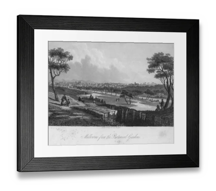 Framed Print : Melbourne View Framed Print : Melbourne View