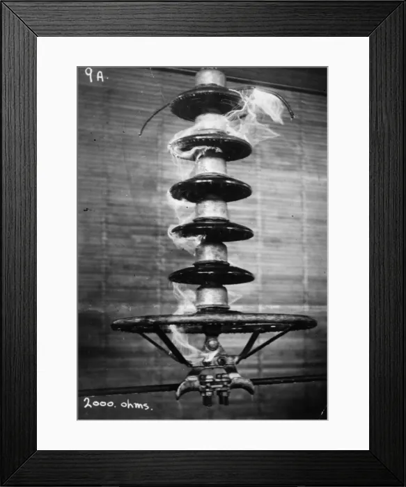 Framed Print : Electrical Discharge Framed Print : Electrical Discharge