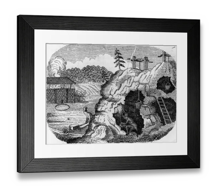 Framed Print : Miners At Pit Head Framed Print : Miners At Pit Head