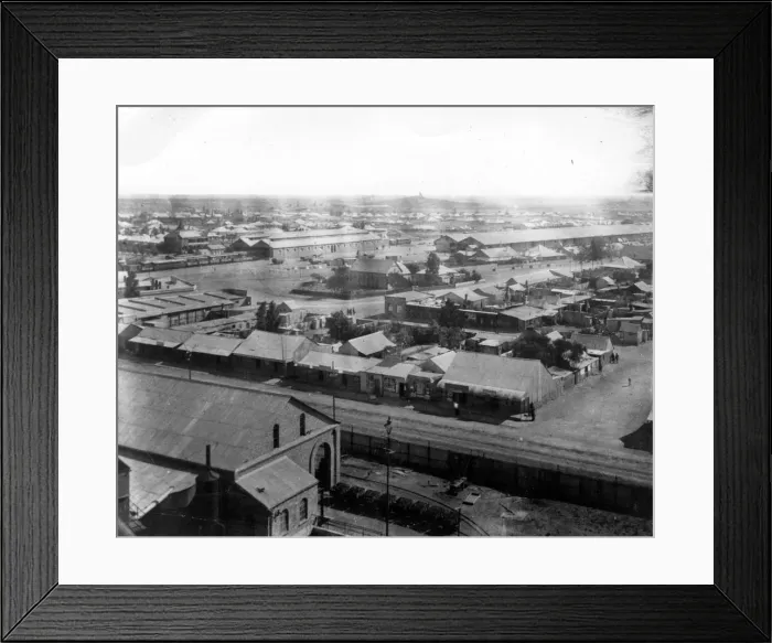 Framed Print : Mining Town Framed Print : Mining Town