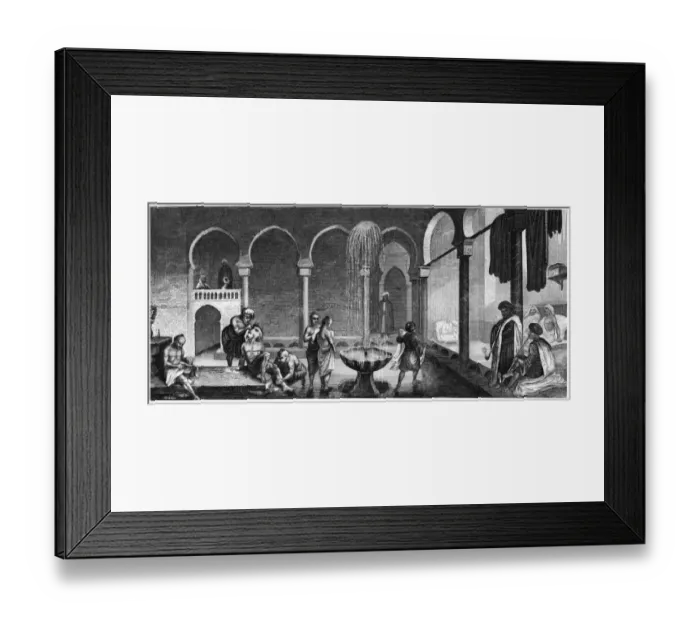Framed Print : Algiers Baths Framed Print : Algiers Baths