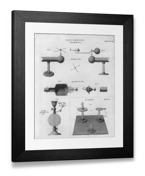 Framed Print : Electricity Framed Print : Electricity