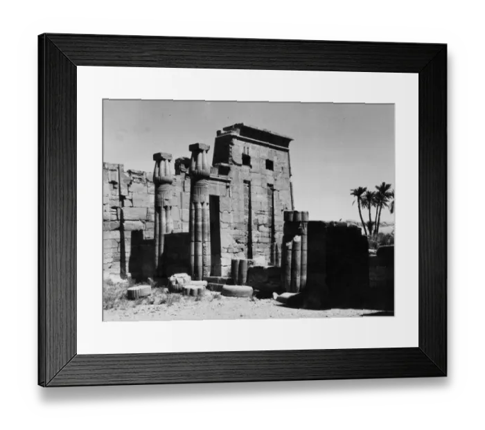Framed Print : Medinet Habu