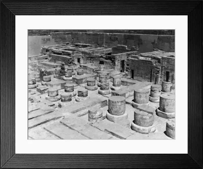 Framed Print : Medinet Habu Framed Print : Medinet Habu
