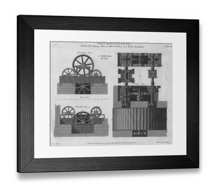 Framed Print : Rolling Mill Framed Print : Rolling Mill