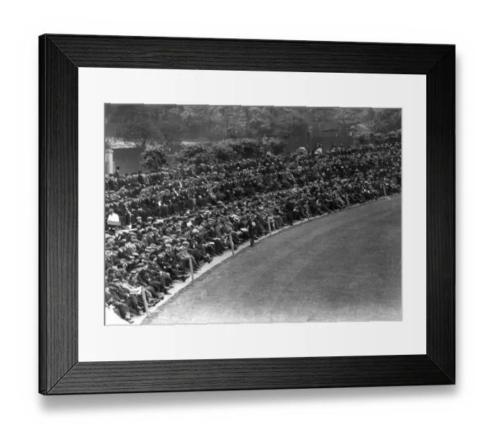 Framed Print : Oval 1912. 1912: Cricket fans at the Oval. (Photo by Hulton Archive / Getty Images) Framed Print : Oval 1912. 1912: Cricket fans at the Oval. (Photo by Hulton Archive / Getty Images)