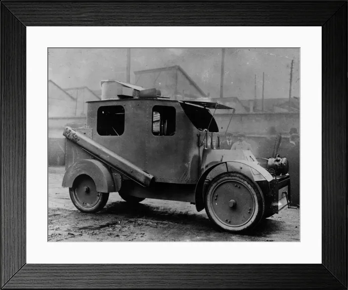 Framed Print : Armoured Car Framed Print : Armoured Car