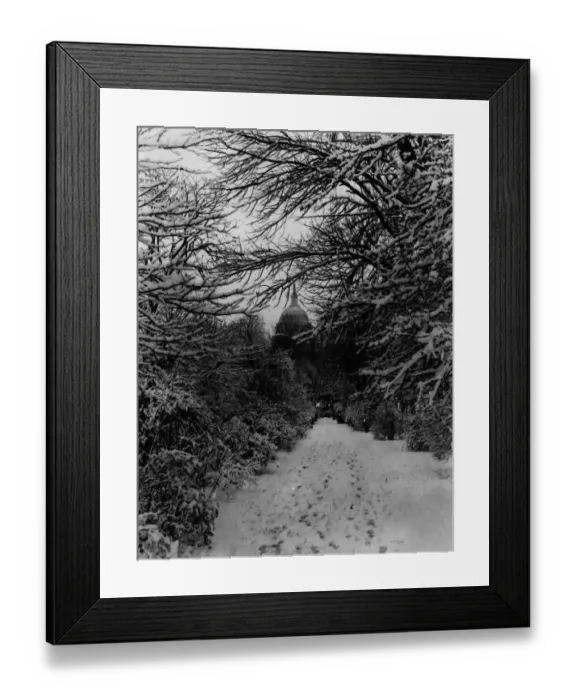 Framed Print : Winter In Washington Framed Print : Winter In Washington