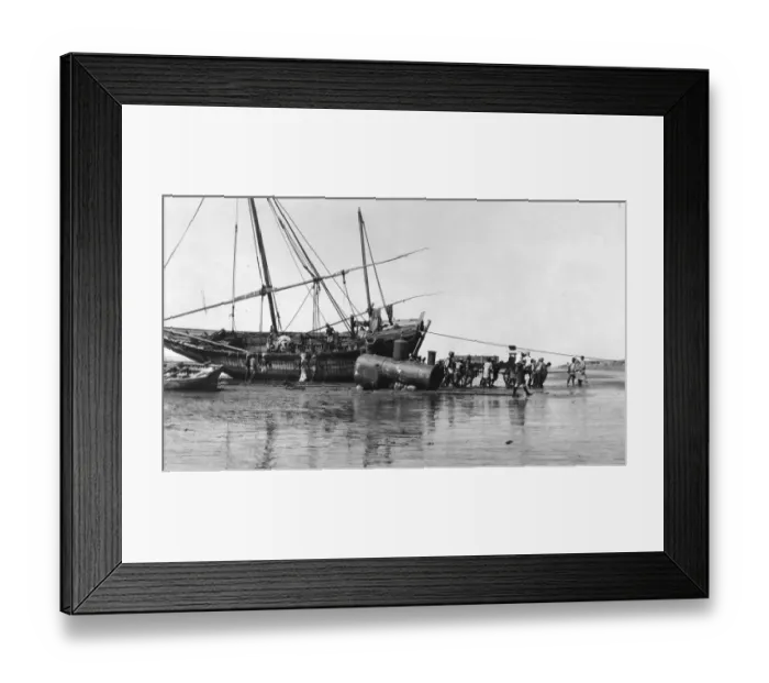 Framed Print : Towing A Boiler Framed Print : Towing A Boiler