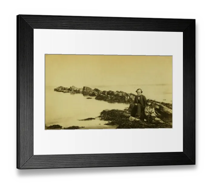 Framed Print : On The Rocks Framed Print : On The Rocks